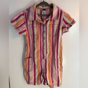Old Navy Multicolor Striped Romper - size 5T